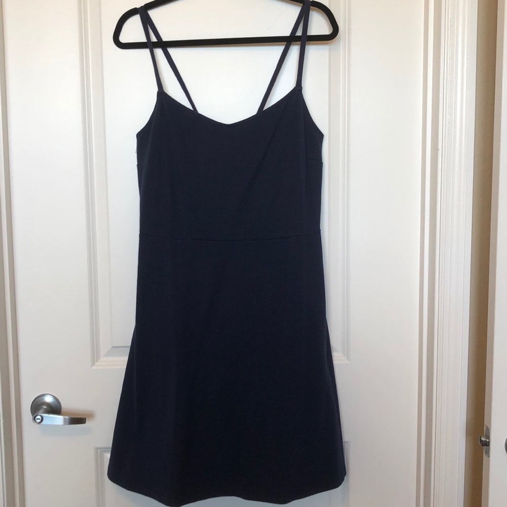 Old Navy X-back Navy Dress